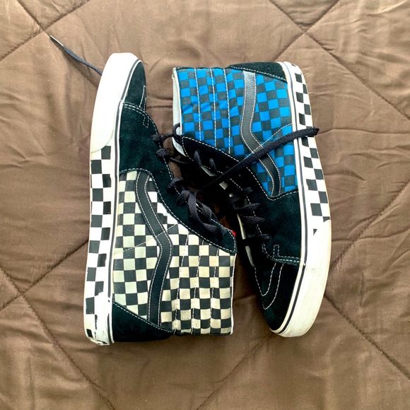 vans custom checkerboard